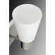 Logic 2 Light 13 inch Polished Chrome Bath Vanity Wall Light, Design Series
