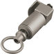 Alpha Trak 120 Brushed Nickel Track Fixture Adapter Ceiling Light