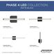 Phase 4 LED LED 32 inch Matte Black Linear Vanity Light Wall Light