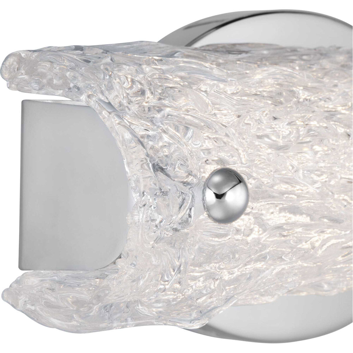 Capelli LED LED 12 inch Polished Chrome ADA Wall Sconce Wall Light, Progress LED