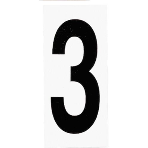 Address Light White Address Light Tile in 3 Text