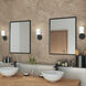Replay 1 Light 5.13 inch Black Bath Vanity Wall Light