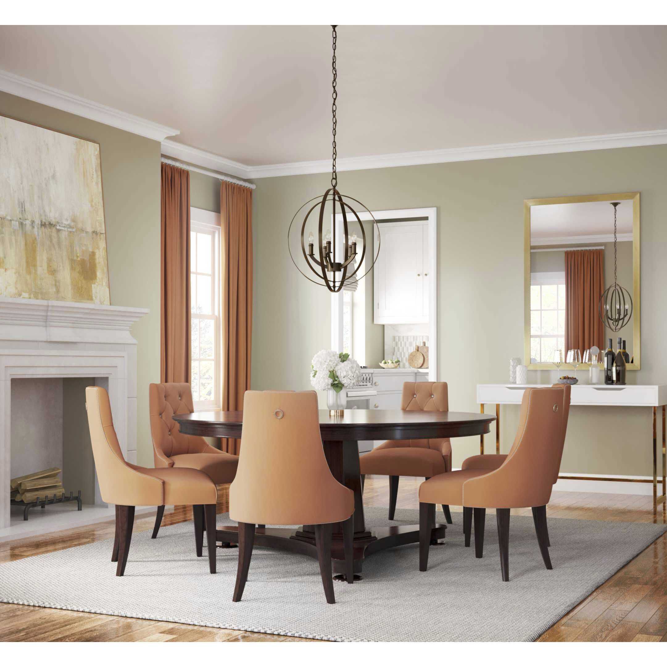 Equinox 5 Light 22 inch Antique Bronze Chandelier Ceiling Light