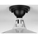 Cedar Springs 1 Light 13 inch White Outdoor Semi-Flush Mount