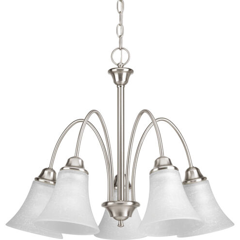 Tally 5 Light 25 inch Brushed Nickel Chandelier Ceiling Light