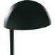Dome Low Volt 100 watt Black Landscape Dome Light