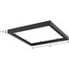 Everlume Black Edgelit Square Trim Ring