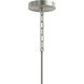 Replay 1 Light 3.88 inch Brushed Nickel Mini-Pendant Ceiling Light