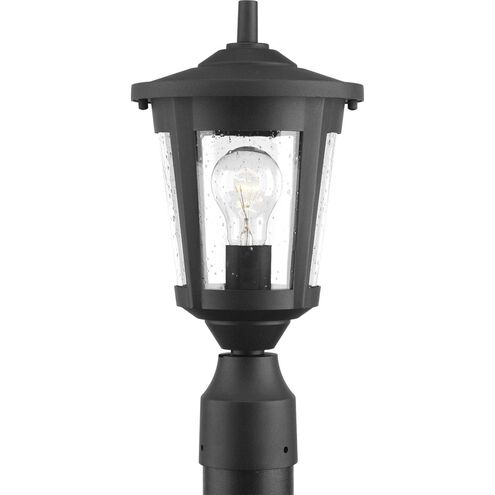 East Haven 1 Light 15 inch Textured Black Outdoor Post Lantern