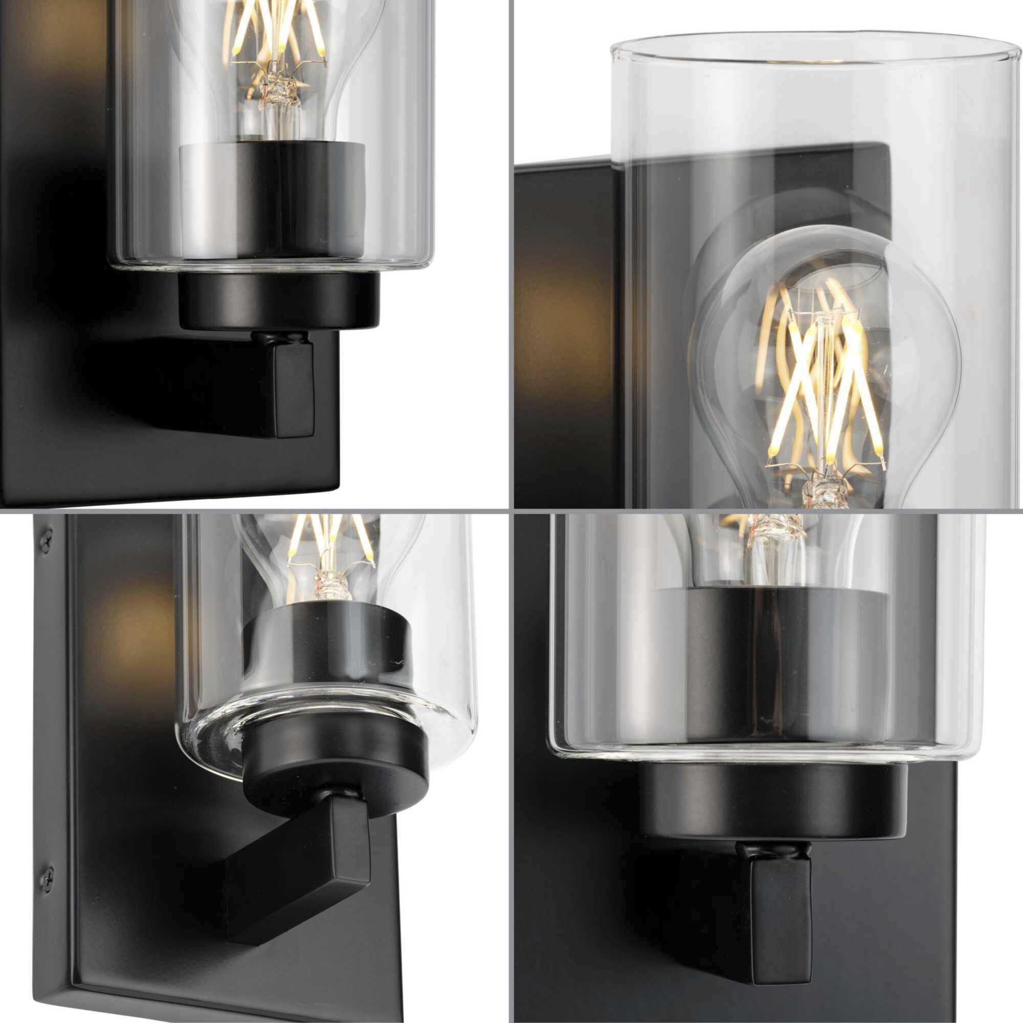 Goodwin 1 Light 4.5 inch Matte Black Vanity Light Wall Light