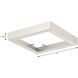 Everlume Brushed Nickel Edgelit Square Trim Ring