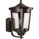 East Haven 1 Light 15 inch Antique Bronze Outdoor Wall Lantern, Large