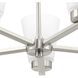 Tanner 5 Light 20.5 inch Brushed Nickel Chandelier Ceiling Light