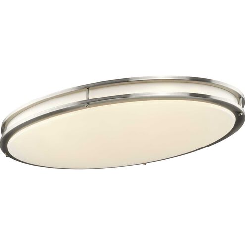 Progress Led Ceiling Light Progress P350277-009-CS Abide LED LED 18.1 inch Brushed Nickel Flush ...
