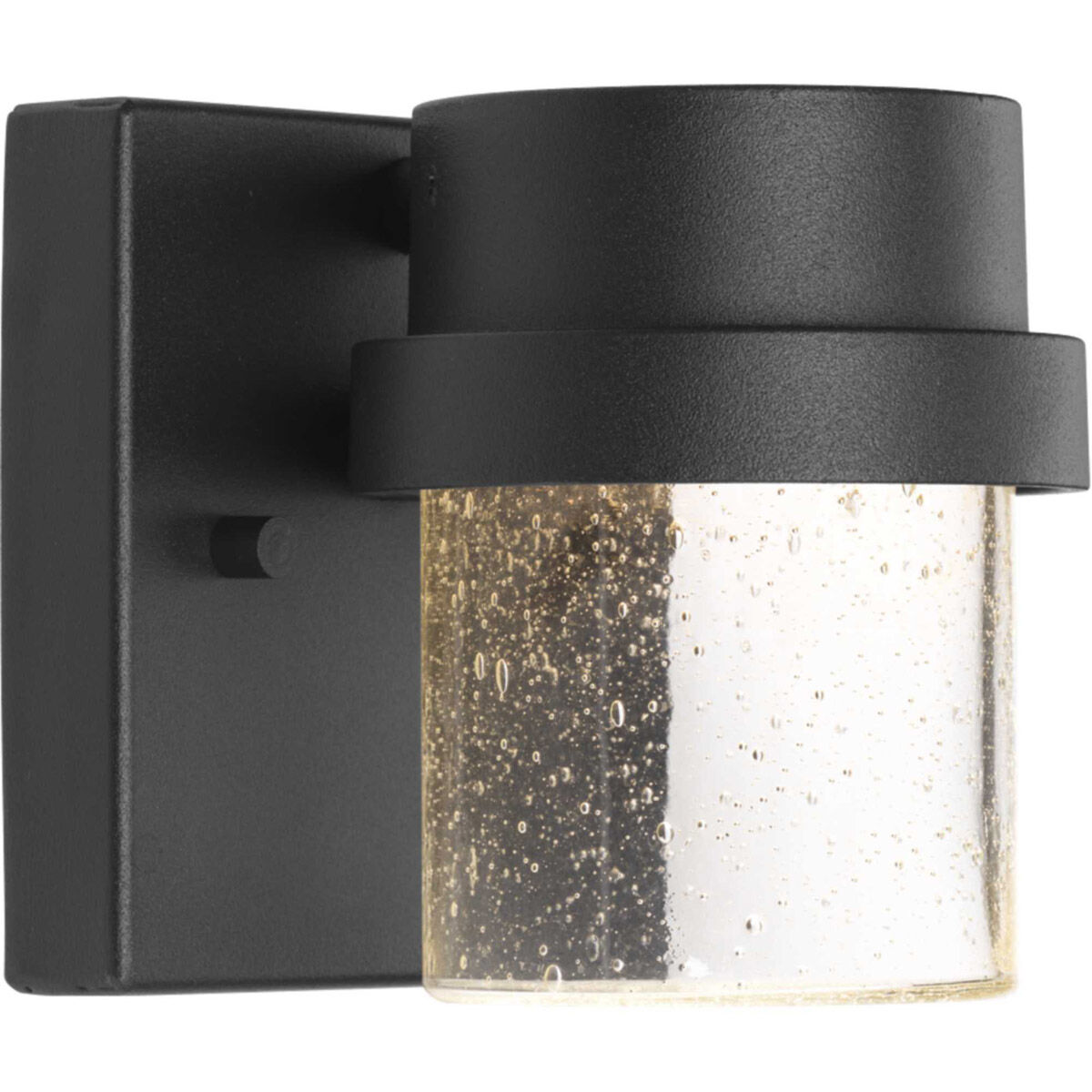 Z-1060 LED LED 5 inch Textured Black Outdoor Wall Lantern, Progress LED