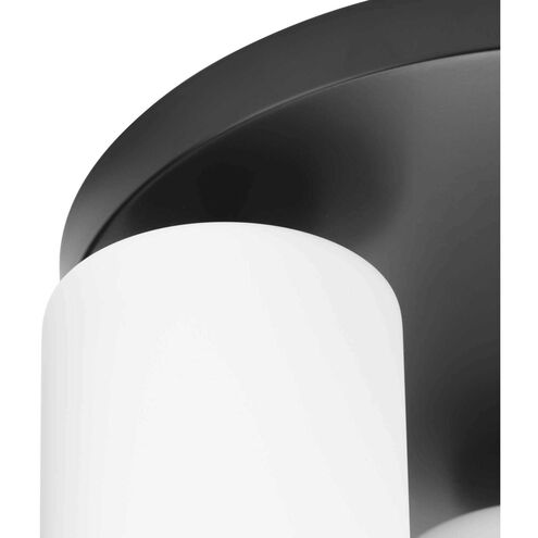 Cofield 3 Light 12 inch Matte Black Flushmount Ceiling Light