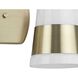Haven 2 Light 16 inch Vintage Brass Bath Light Wall Light