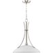 Wisten 1 Light Brushed Nickel Pendant Ceiling Light