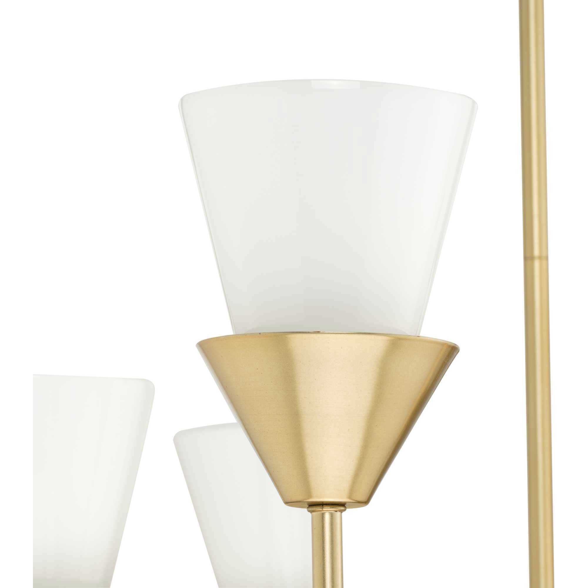 Pinellas 8 Light 40 inch Soft Gold Chandelier Ceiling Light, Design Series