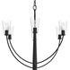 Jheni 6 Light 30 inch Matte Black Chandelier Ceiling Light