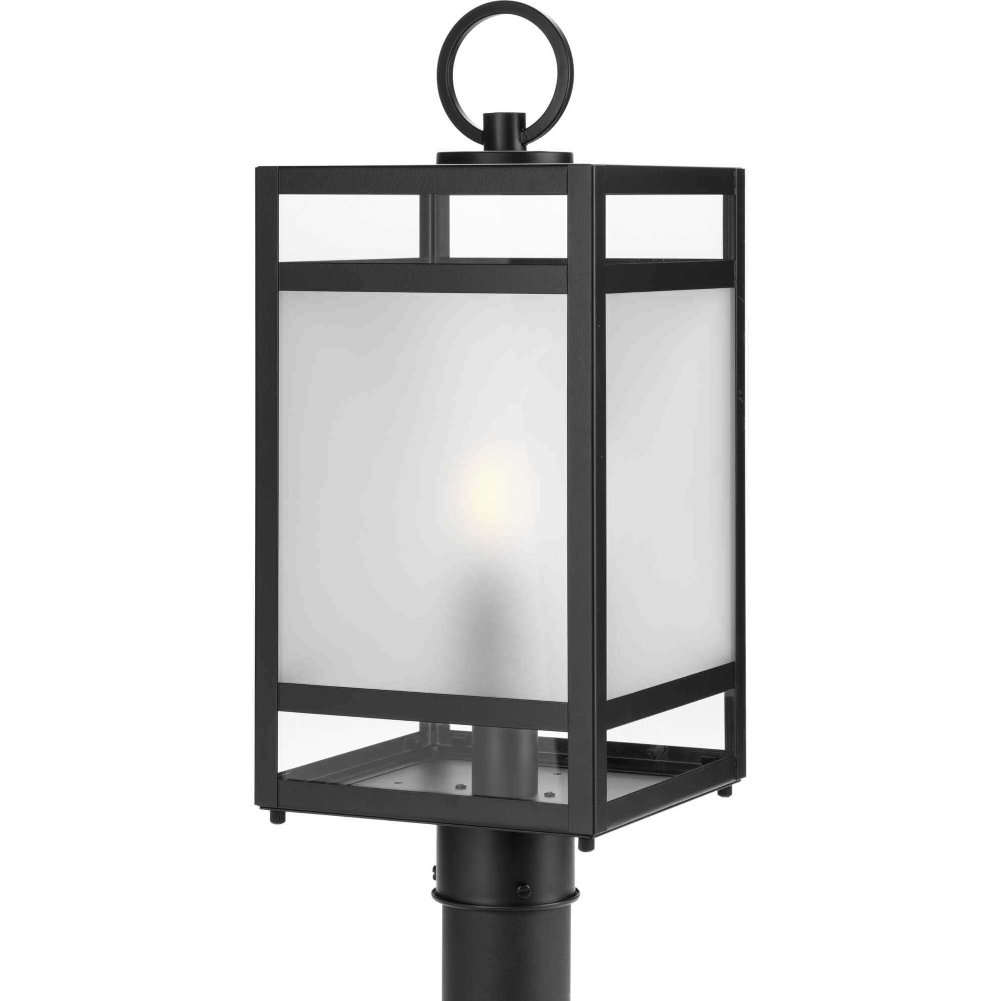 Parrish 1 Light 20.5 inch Matte Black Outdoor Post Light