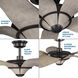 Mesilla 60 inch Antique Bronze with Antique Wood Blades Outdoor Ceiling Fan