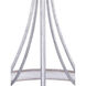 Gulliver 5 Light 26 inch Galvanized Chandelier Ceiling Light