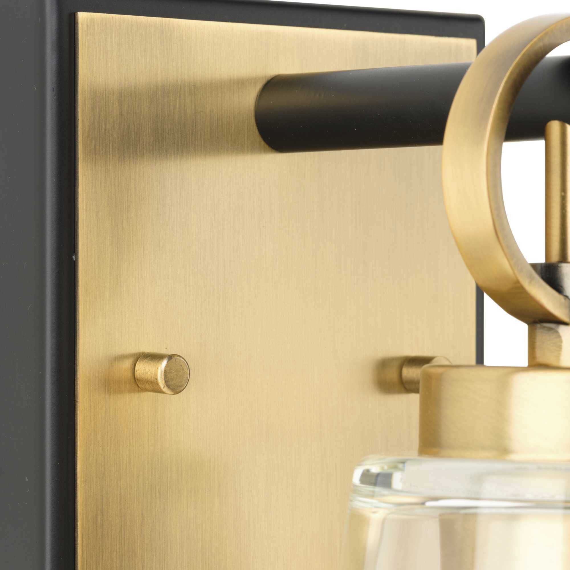 Cassell 1 Light 4.75 inch Vintage Brass Bathroom Vanity Light Wall Light