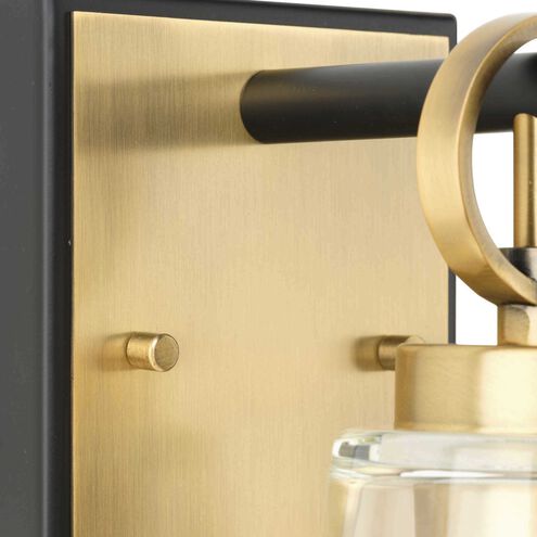 Cassell 1 Light 4.75 inch Vintage Brass Bathroom Vanity Light Wall Light