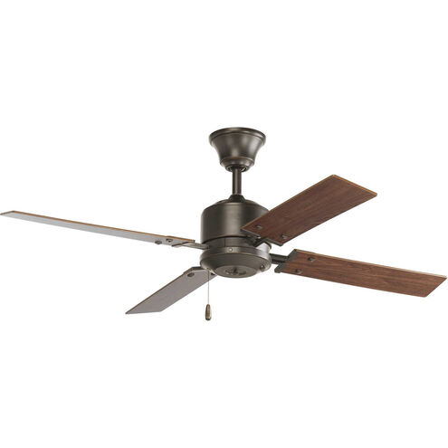 North Park 52 inch Antique Bronze with Medium Cherry/Classic Walnut Blades Ceiling Fan