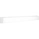 Linear Fluorescent Bath 2 Light 48 inch White Bath Vanity Wall Light