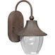 Oakmont 1 Light 11 inch Cobblestone Outdoor Wall Lantern
