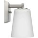 Vertex 2 Light 12.87 inch Brushed Nickel Bath Light Wall Light