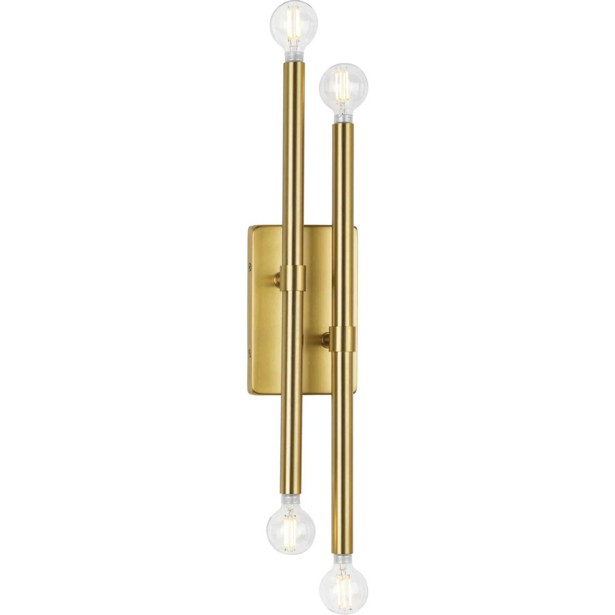 Arya 4 Light 20 inch Brushed Gold ADA Wall Bracket Wall Light, Design Series