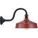 Cedar Springs 1 Light 11 inch Red Outdoor Wall Lantern, Extra Large