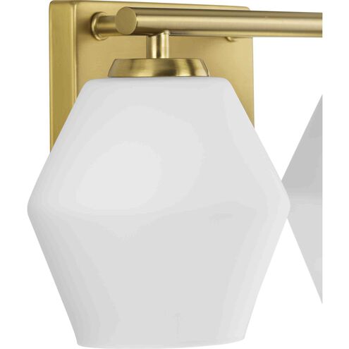 Copeland 2 Light 15 inch Brushed Gold Vanity Light Wall Light