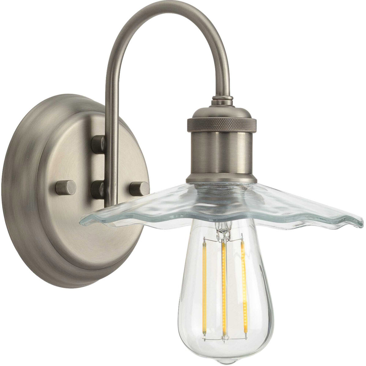 Fayette 1 Light 7.5 inch Antique Nickel Bath Vanity Wall Light