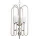 Revive 4 Light 18 inch Brushed Nickel Foyer Pendant Ceiling Light