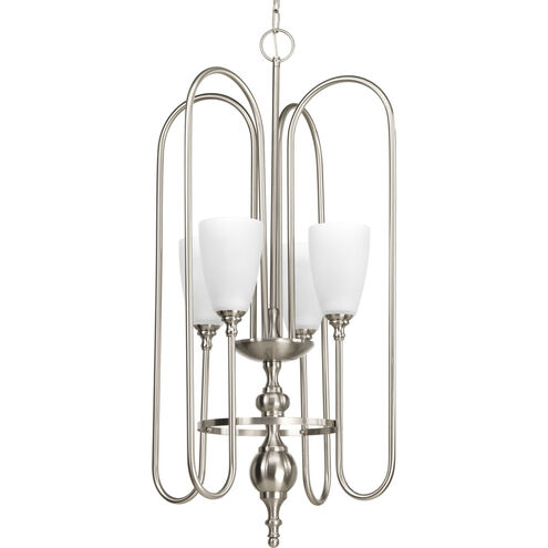 Revive 4 Light 17.5 inch Brushed Nickel Foyer Pendant Ceiling Light