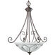 Verona 3 Light 23 inch Cobblestone Hall & Foyer Ceiling Light