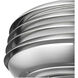 Sanford 24 inch Brushed Nickel Indoor/Outdoor Ceiling Fandelier, Progress LED