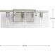Glayse 3 Light 23 inch Brushed Nickel Bath Vanity Wall Light, Design Series