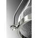 Range 1 Light Brushed Nickel Pendant Ceiling Light