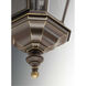 Crawford 4 Light 12 inch Oil Rubbed Bronze Outdoor Hanging Lantern