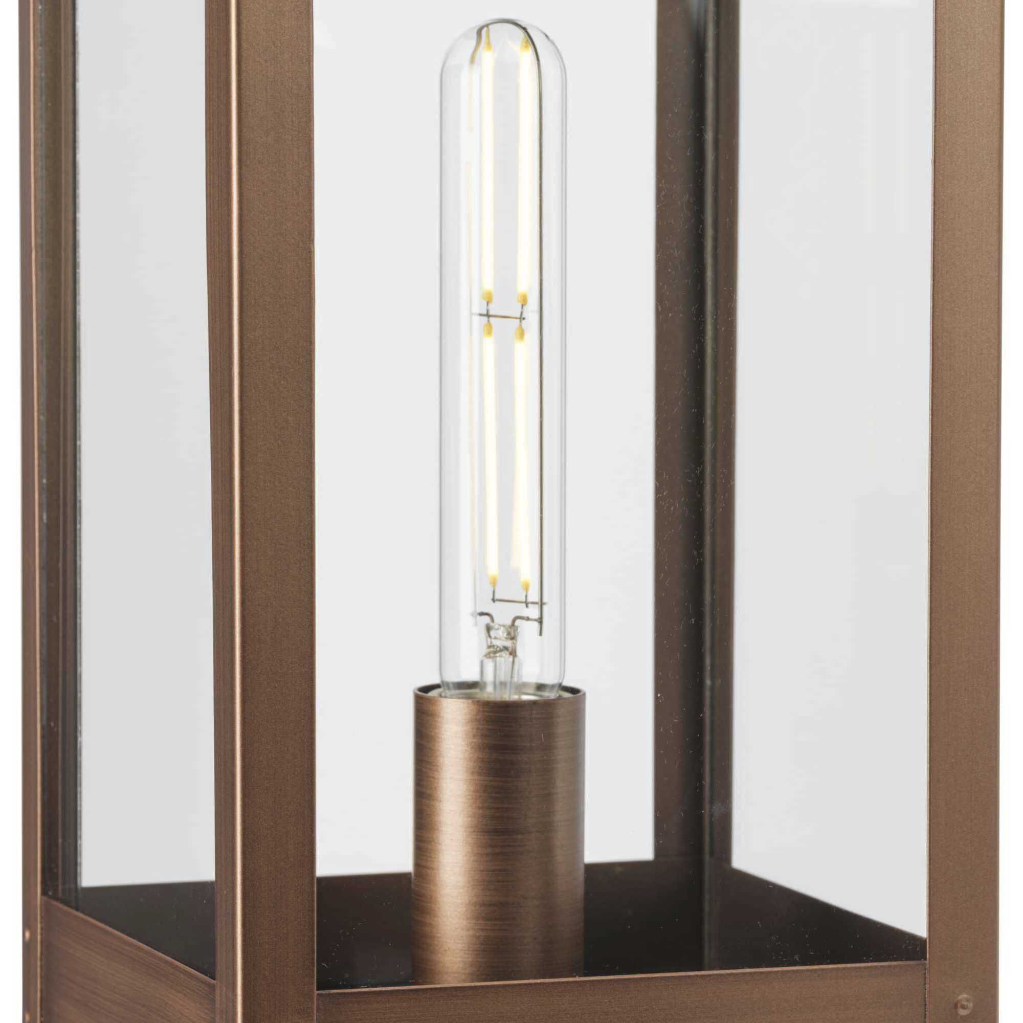 Union Square 1 Light 26 inch Antique Copper Post Lantern, Design Series