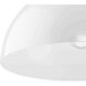 Perimeter 1 Light 15.75 inch White Pendant Ceiling Light