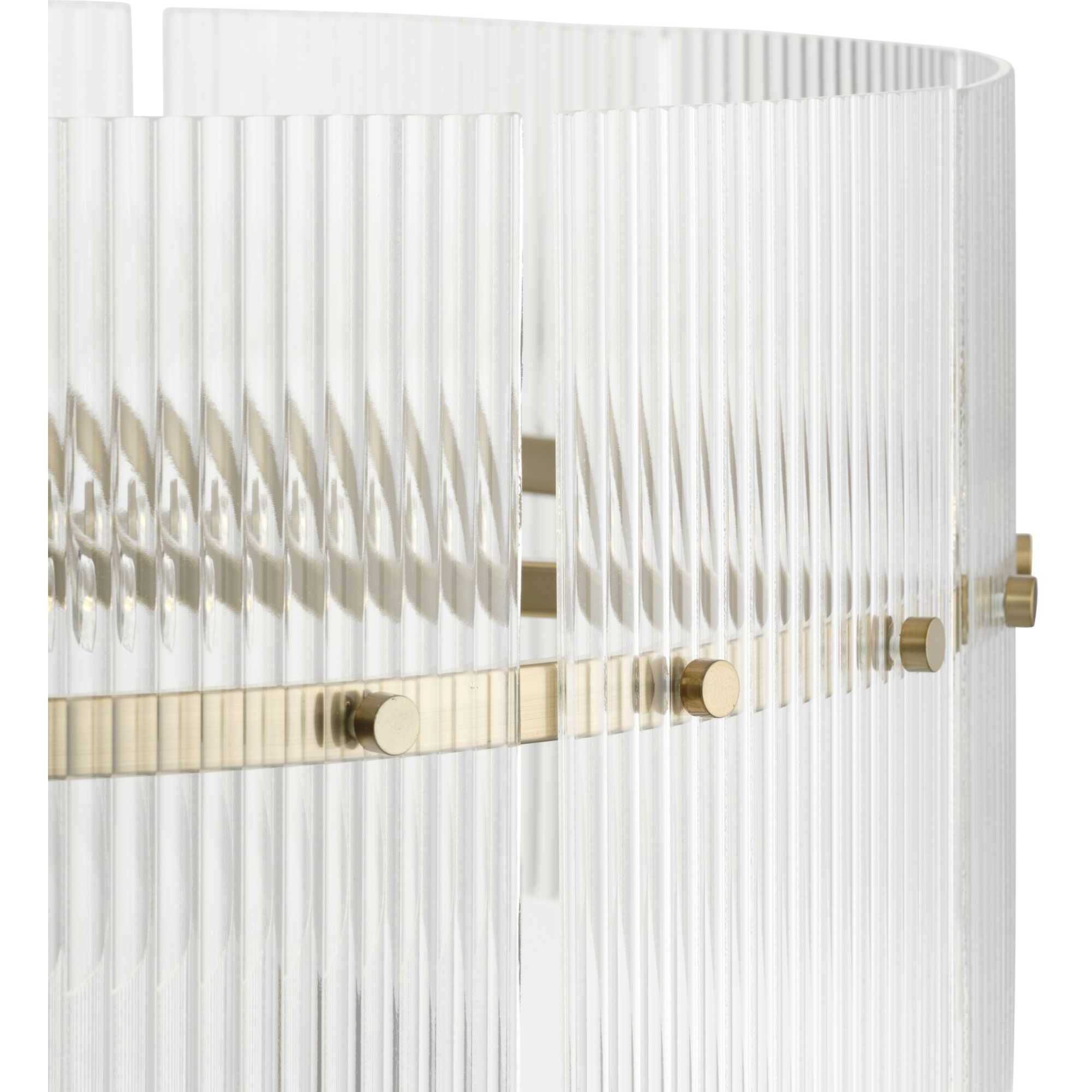 Seville 6 Light 27.87 inch Soft Gold Chandelier Ceiling Light, Design Series