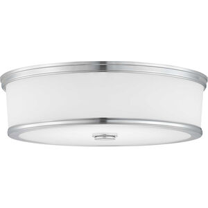 Bezel LED LED 16 inch Polished Chrome Flush Mount Ceiling Light, Progress LED