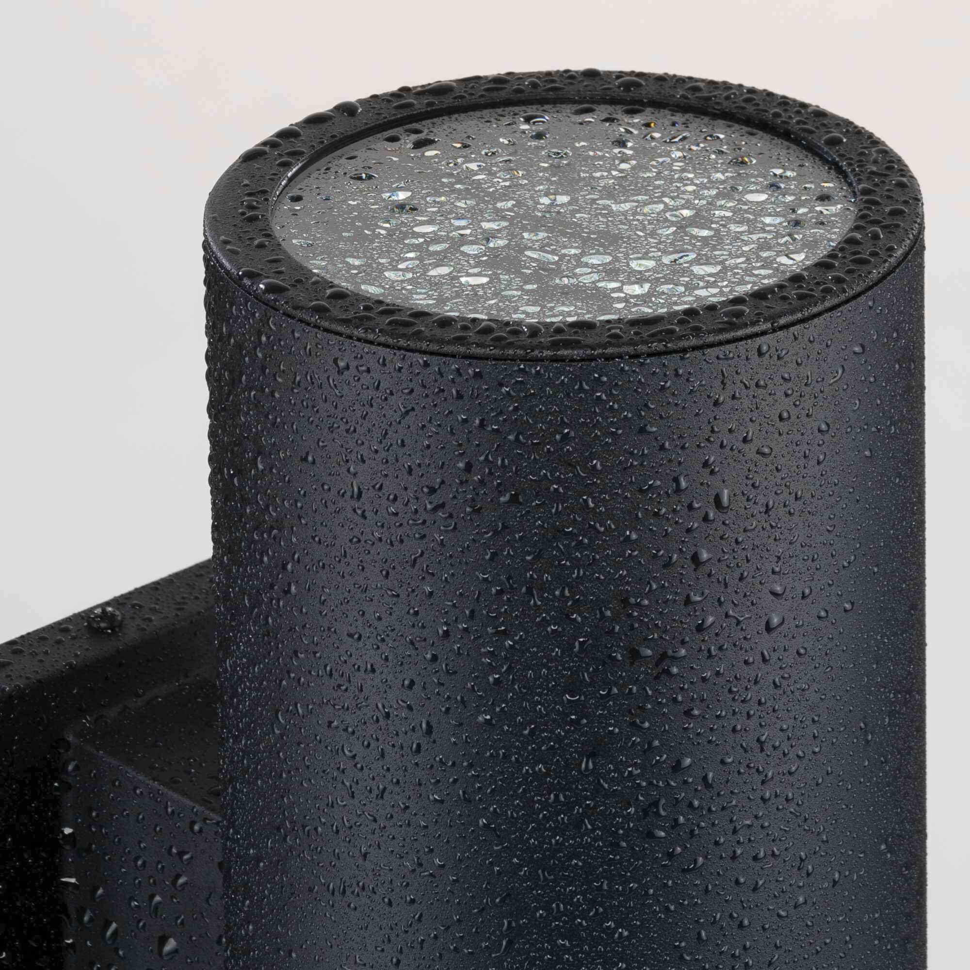 Cylinder Lens Black Round Cylinder Cover