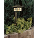 Mission 12 18 watt Weathered Bronze Landscape Path Light